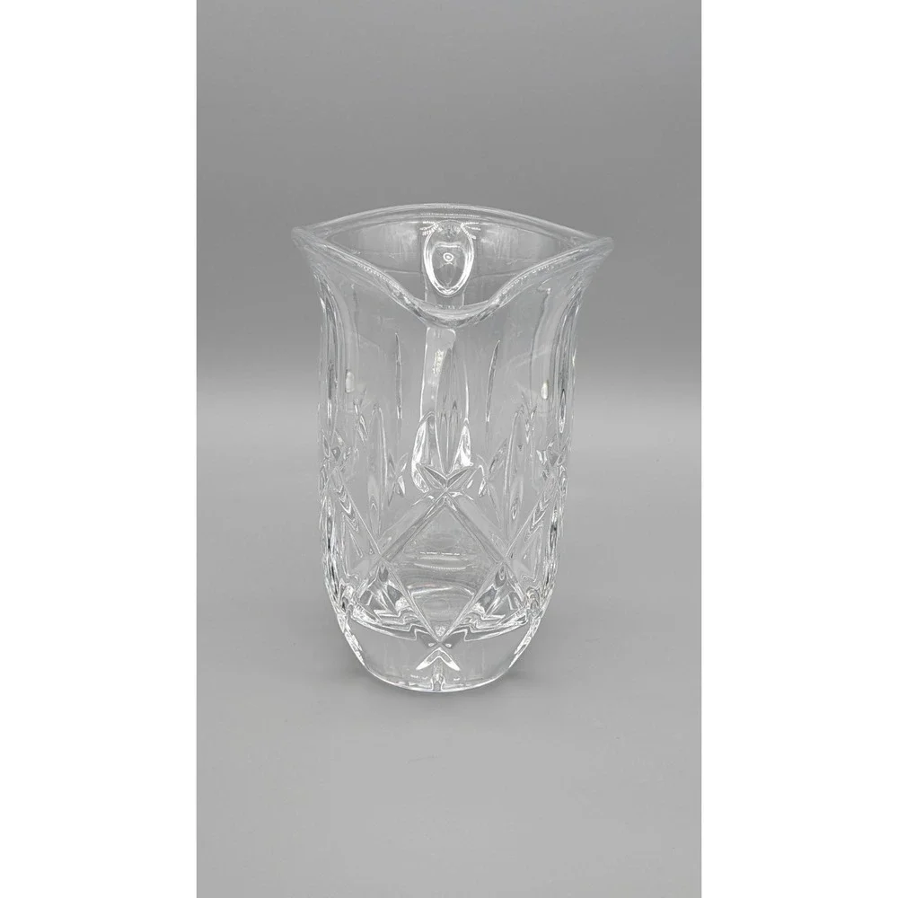 Crystal Pitcher Gorham Lady Anne 32 Ounce Full Lead Made‎ In Czech Republic
